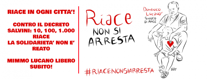 Confermati gli arresti domiciliari per Mimmo Lucano. Il 6 ottobre manifestazioni in tutta Italia