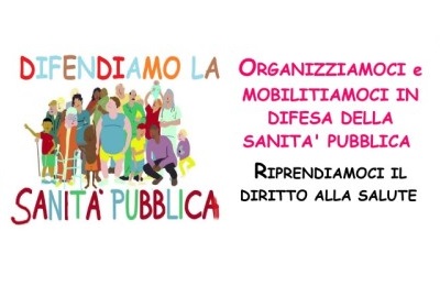 Firenze 18 Maggio: Assemblea “Riprendiamoci il Diritto alla Salute”