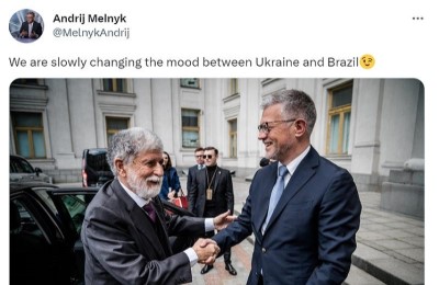 Uno dei guerrafondai di Kiev soddisfatto della visita del rappresentante di Lula