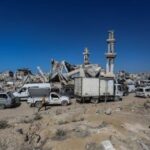 gazawi lasciano gaza city 16set2025 foto omar ashtawy apa images