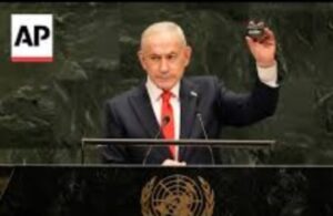 benjamin netanyahu mostra cercapersone all onu 24set2026