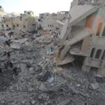 conseguenze bombardamento israeliano su gaza 26mag2026 foto hassan al jedi apa images