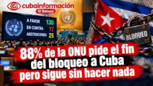 de la onu pide el fin del bloqueo a cuba pero sigue sin hacer nada